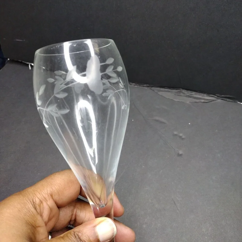 Princess House Crystal Glass Vintage Champagne
